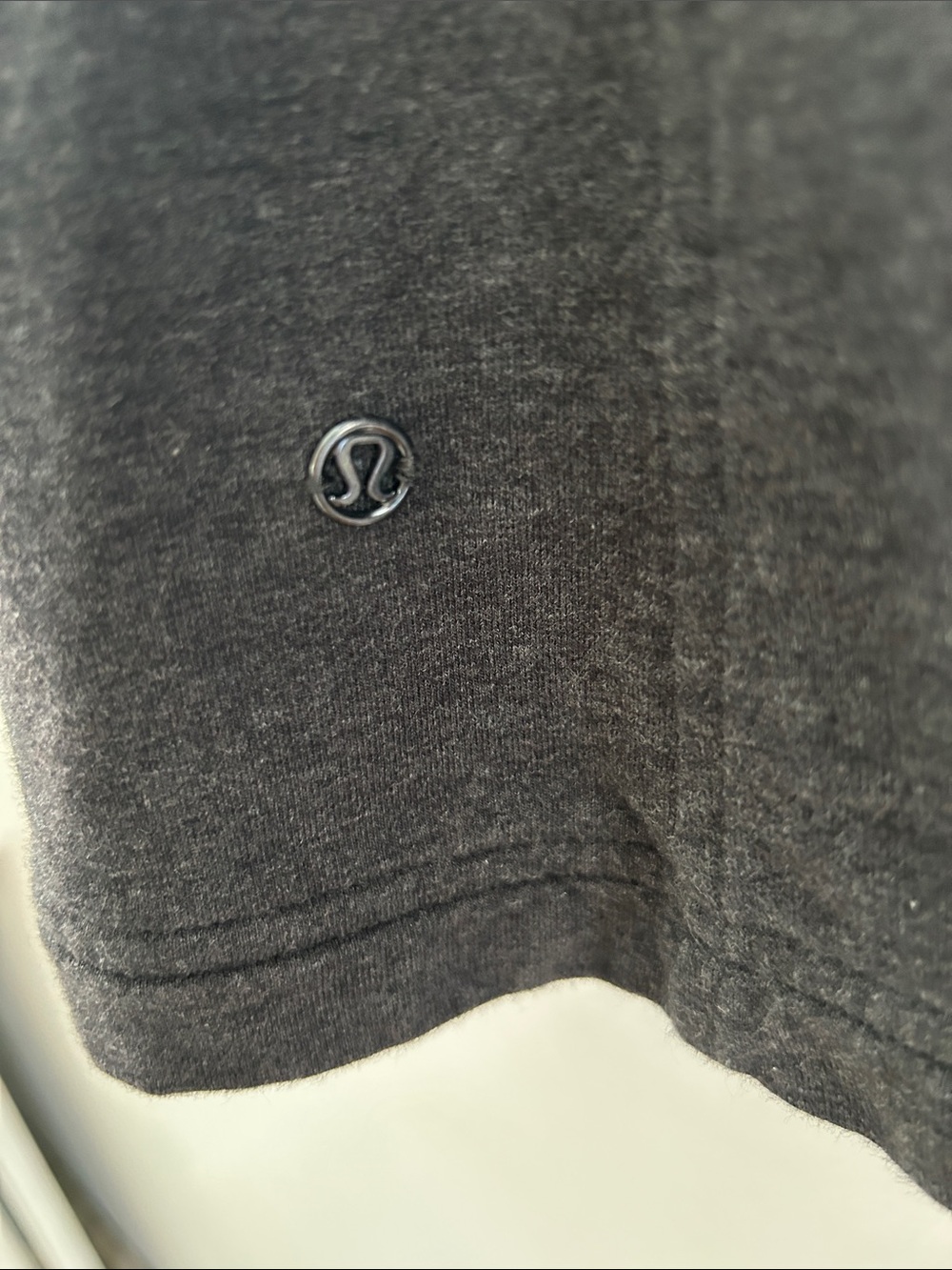 lululemon athletica Coast Wrap II Women's 6 Charcoal Gray Cowl Neck Yoga Jacket - Picture 8 of 14